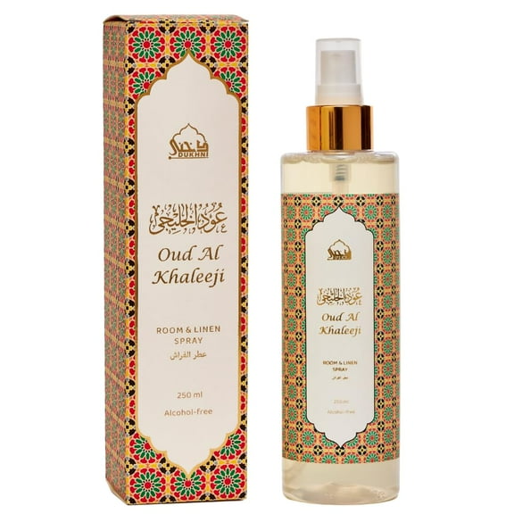 Espray de habitación Dukhni Oud Al Khaleeji, 250 ml, bruma natural