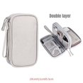 thumbnail image 1 of Bolsa organizadora de viaje, organizador de almacenamiento de cables, estuche de transporte, portátil, impermeable, doble capa, nuevo, 1 of 4