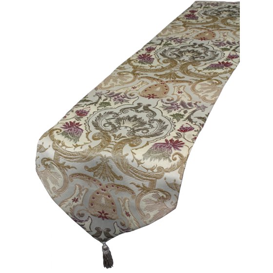 Chenille Swivel Design Table Runners