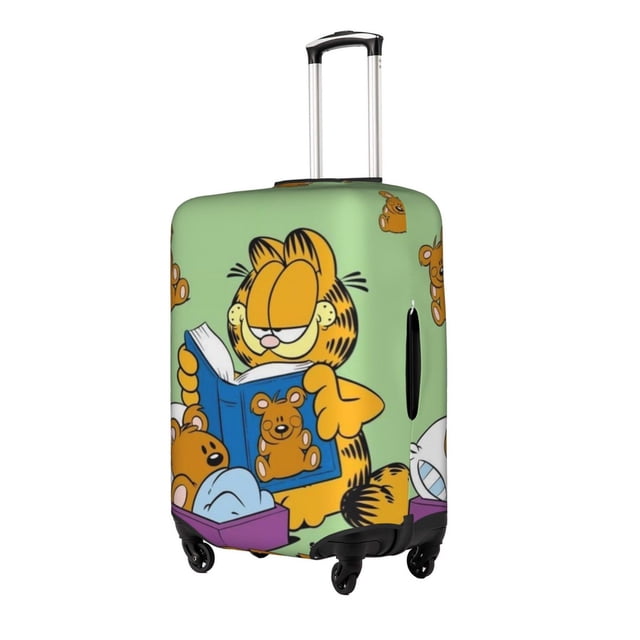 Funda De Equipaje De Viaje Lavable Linda Garfield Protector De Maleta De Dibujos Animados Divertido Compatible Con De 18 A 32 Pulgadas huangjie unisex
