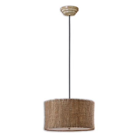 

Uttermost 21935 Burleson 3-light Drum Pendant