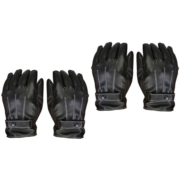2 Count Rider Gloves Riding Anti-slip Adventure Man
