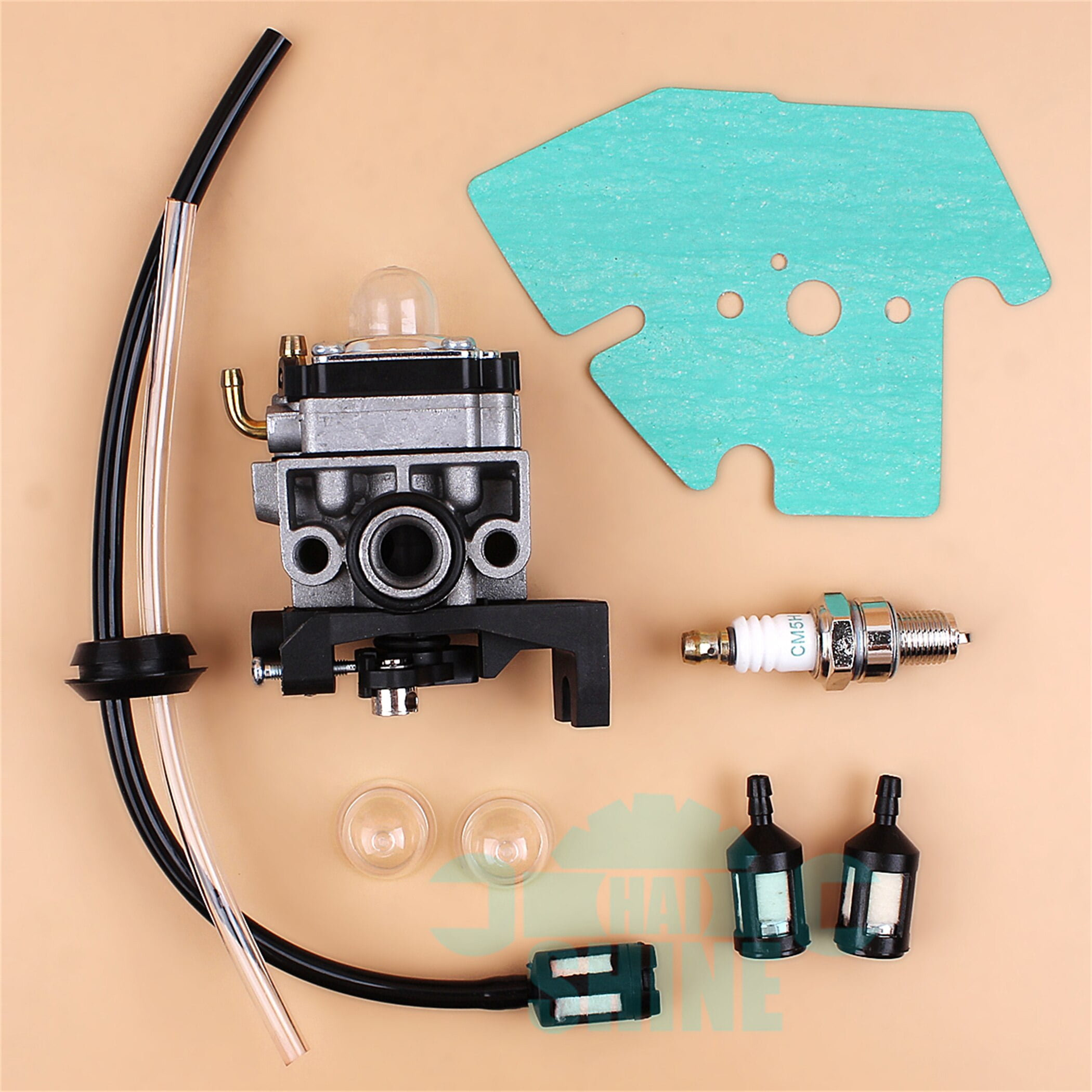 Carburetor Gasket Spark Plug Fuel For Honda GX25 GX35 HHT35 HHT35S