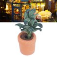 thumbnail image 4 of Modelo De Planta En Maceta De Casa De Muñecas, Mini Planta De Casa De Muñecas De Adorno, Escala 1/12, Artificial Para Sala De Estar ANGGREK No, 4 of 8