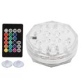 thumbnail image 2 of Luces De Piscina Enterradas, 15 Luces De Piscina Sumergibles Recargables Que Cambian De Color Que Ajustan El Brillo Para Patio Al Aire, 2 of 7