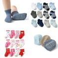 thumbnail image 2 of US 12 Pairs Non-Slip Anti Skid w/Grip Kid Toddler All Season Sticky Cotton Socks, 2 of 5
