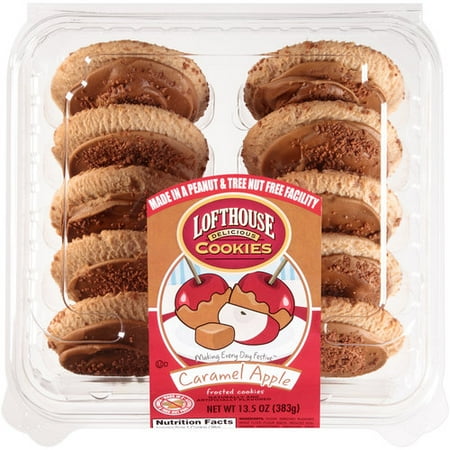 Lofthouse Delicious Cookies Caramel Apple Frosted Cookies ...