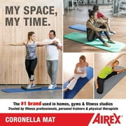 AIREX Coronella 185 Mat, Charcoal, 72 x 23 x 5/8