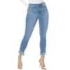 Sofia Jeans Women's Rosa Curvy Skinny High Rise Cha Cha Fringe Hem Jeans