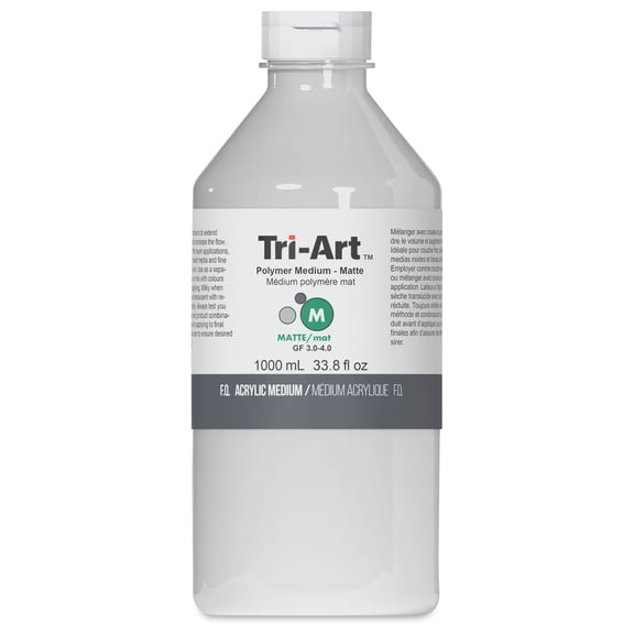 Tri-Art Acrylic Polymer - Matte, 1 L