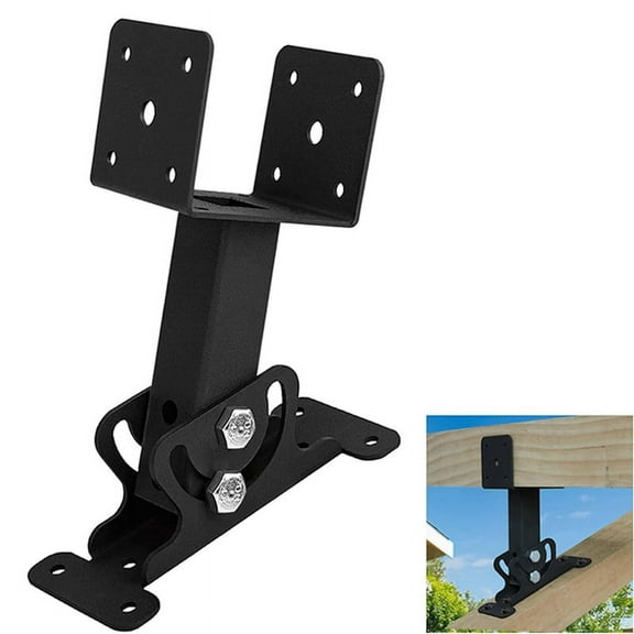 1PCS Pergola Roof Riser Beam Bracket, Pergola Roof Riser Brackets for Patio Cover, Heavy Duty 304 Stainless Steel Gazebo