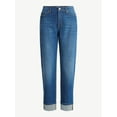 thumbnail image 5 of Sofia by Sofia Vergara Women's Beatrix Relaxed Boyfriend Jeans, Multiple Inseams, Sizes 0-20, 5 of 5