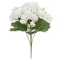 thumbnail image 2 of Artificial Silk Flowers Fake Blue Flower Bouquet Spring Flower Arrangements for Mother's Day Home Centerpieces Wedding Bridal Shower Indoor Outdoor, 2 of 7