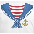 thumbnail image 4 of Old Glory Mens Halloween Sailor Costume Short Sleeve Graphic T Shirt, 4 of 6