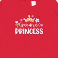 thumbnail image 3 of Inktastic Grandma's Princess Crown and Flowers Baby Sweatshirt, 3 of 4