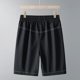 thumbnail image 4 of pstuiky Pantalones cortos para hombre, Pantalones cortos deportivos y de ocio con múltiples bolsillos para hombre, de verano, color liso, con cordón ajustable Pantalones cortos de golf, 4 of 9