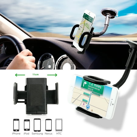 - Universal I Shape Windshield Car Mount Holder Bracket For Smart Cell iPhone 6/5/4 Phones Note 4 GPS PDA