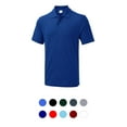thumbnail image 2 of Uneek - Unisex The UX Polo - 50% Polyester 50% Cotton - Sky - Size S, 2 of 4