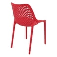 thumbnail image 2 of Compamia Chaise de Salle à Manger d'Extérieur pour Patio, Rouge, 2 of 14