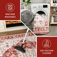 thumbnail image 6 of TWINNIS Area Rug for Living Room Persian Rug Vintage Boho Carpet for Bedroom,Red,4'x6', 6 of 8