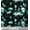 Turquoise Green, variant on Soimoi Green Cotton Duck Fabric Abstract Tie-Dye Printed Craft Fabric by the Yard 44 Inch Wide