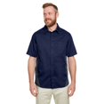 thumbnail image 1 of Harriton Chemise à Manches Courtes Colorblock pour Hommes M586T, 1 of 3