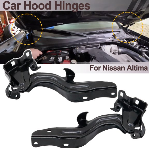 XUKEY 2Pcs Hood Hinges Left Right Side For Nissan Altima 2013-2018 NI1236147 NI1236146