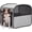 Large Grey, variant on Collapsible Dog Crate,Travel Crate for Cat/Puppy,Pop Up Small Pet Cage for Indoor/Outdoor,Lightweight Soft Dog Kennel Carrier for Small Dogs,Grey