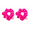 Pink, variant on Hidden Zipper Pocket Scrunchie, White, 2-Pack