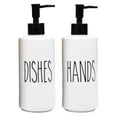 thumbnail image 2 of Porcelain 16oz Mix & Match Dispenser Bottles, 2 of 7