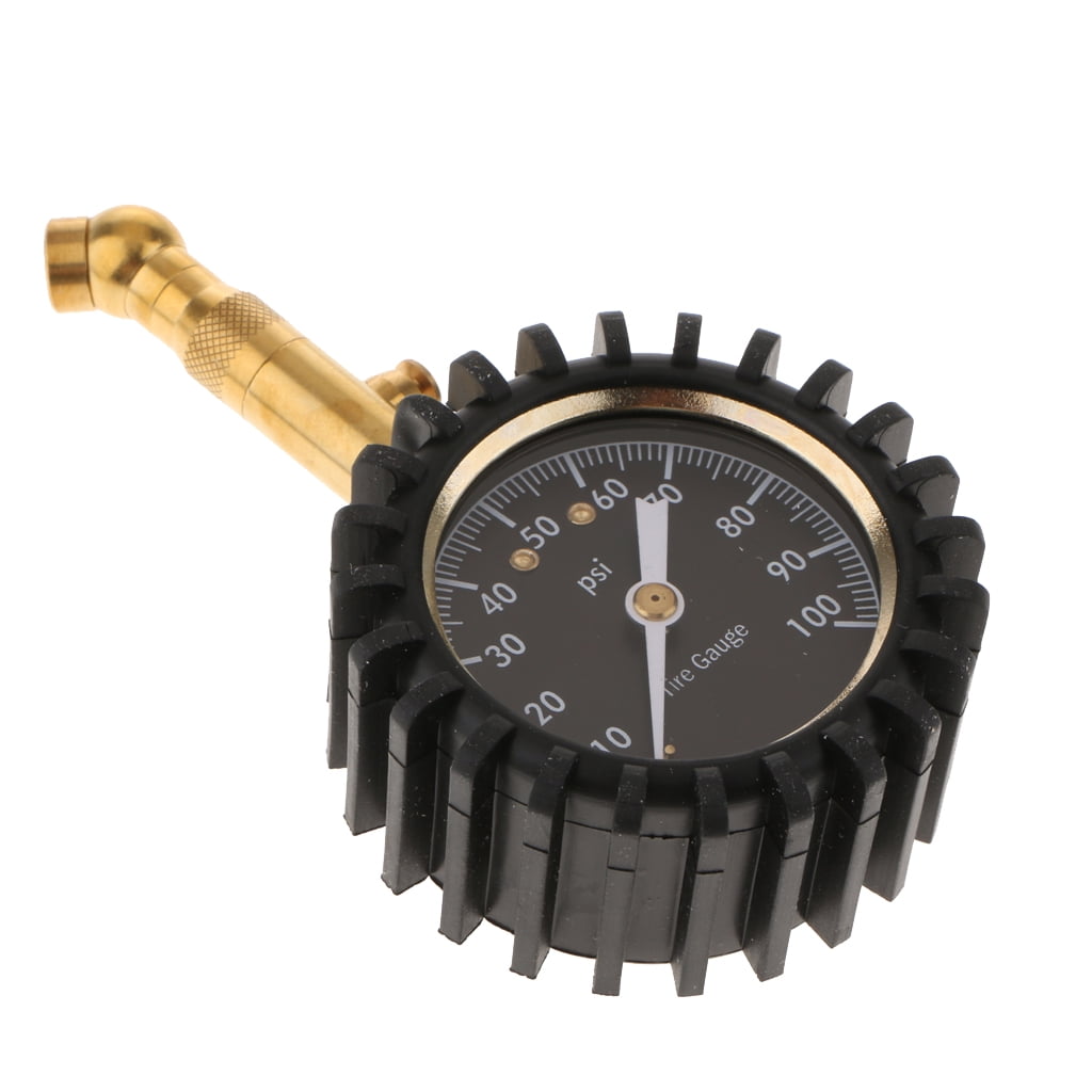 Car Motorcycle Tire Pressure Gauge 100psi Professional Mechanical Tire