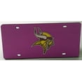 thumbnail image 2 of Plaque d'Immatriculation Laser Violet Minnesota Vikings, 2 of 2