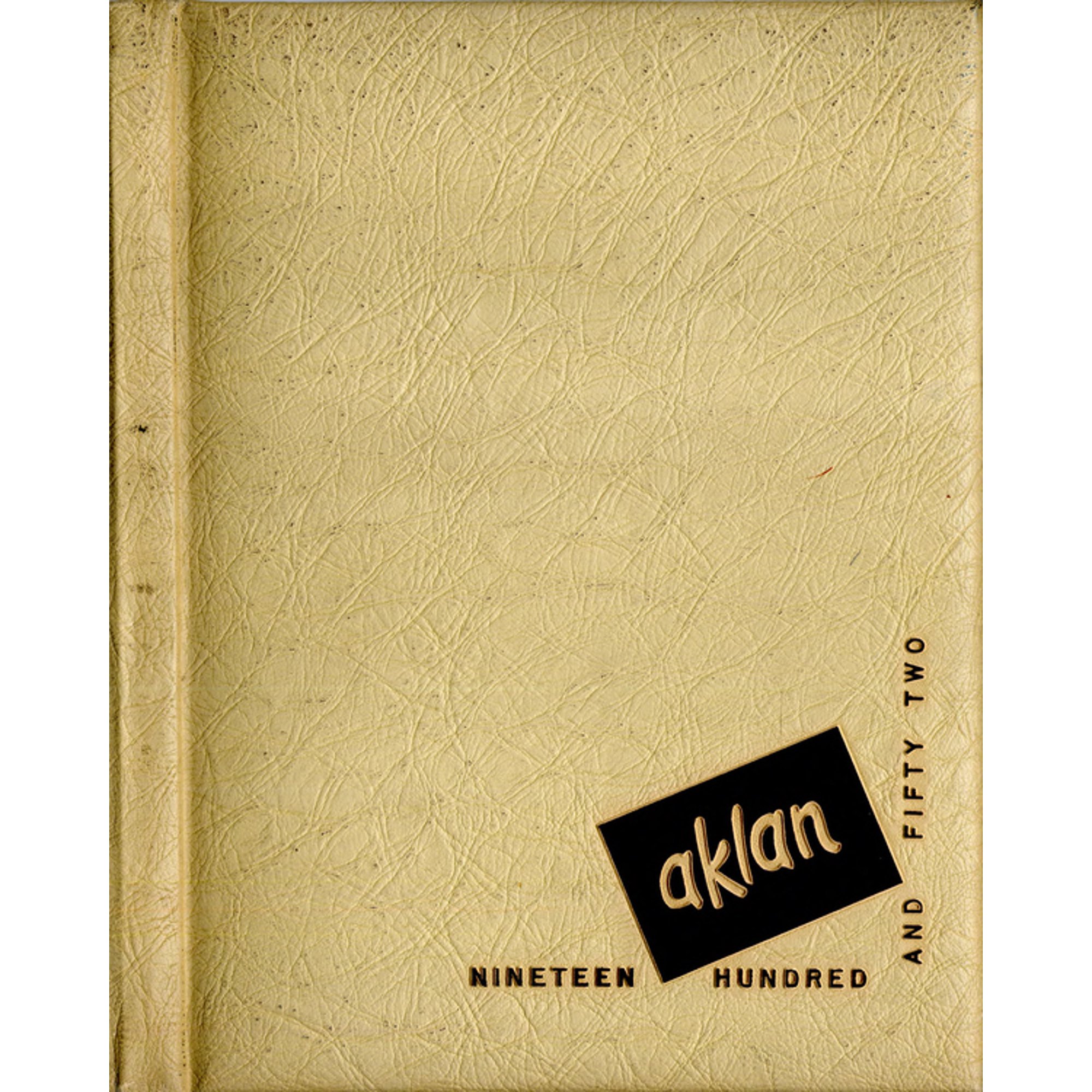 (Custom Reprint) Yearbook: 1952 Acalanes High School - Aklan Yearbook (Lafayette, CA)