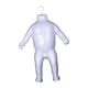 thumbnail image 4 of Maniquí infantil con forma de vestido, fácil de almacenar, modelo de 21,65 pulgadas de altura, exhibición de calcetines, cuerpo de maniquí realista du Blanco, 4 of 9