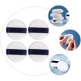 thumbnail image 3 of Shisuyan Soft Powder Puff White Sponge 4Pcs 3.15X3.15X0.6In, 3 of 8