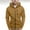 Brown, variant on Cethrio Boys Zip up Hoodies Size 10-12, Drawstring Fall Long Sleeve Casual Sweatshirts for Boys Khaki