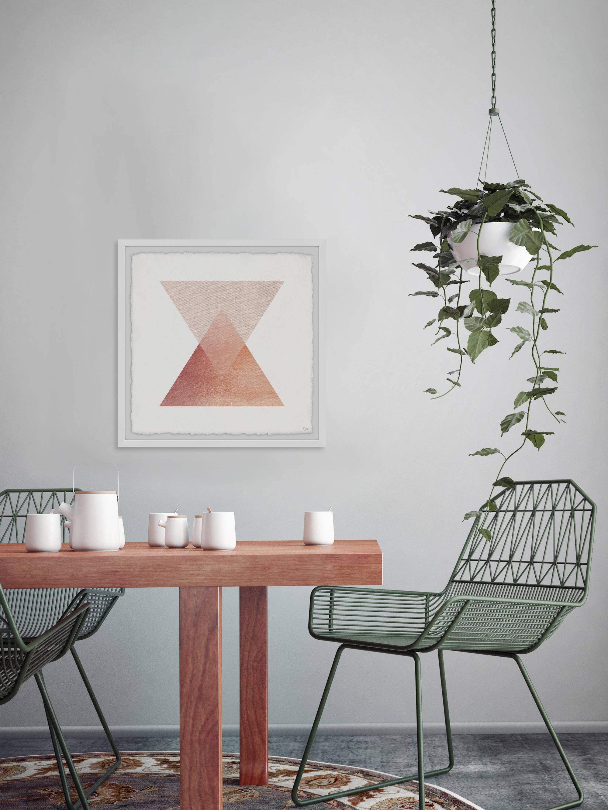 Marmont Hill The Triangle by Eyre Tarney Framed Wall Art - Walmart.com