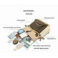 thumbnail image 3 of Casual Daypack for Women and Men Lightweight Backpack Travel College Sports (Dark khaki color), 3 of 5
