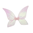 thumbnail image 2 of Ala de mariposa para niñas, fácil de poner, alas de ángel creativas para cumpleaños festivos Rosa, 2 of 8