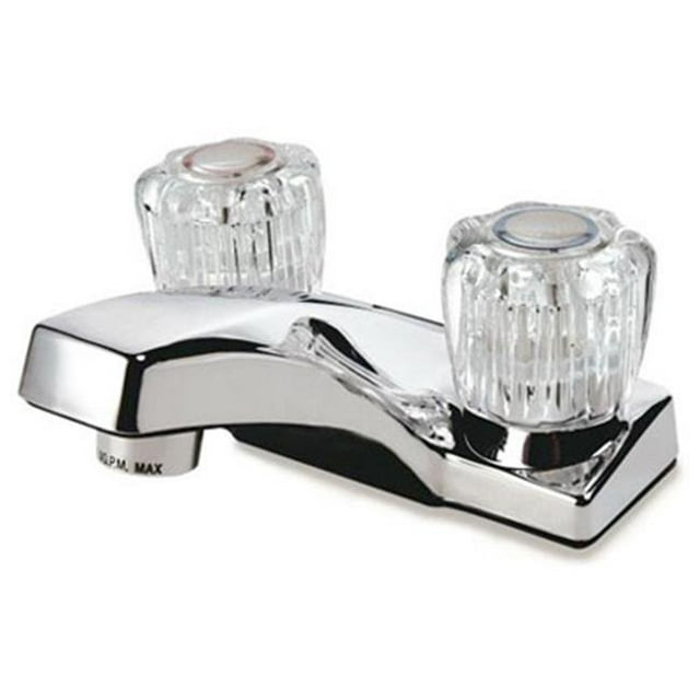 Mueller Industries 121-014RP Chrome, 2 Handle, Lavatory Faucet