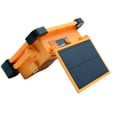 thumbnail image 3 of Luz de trabajo LED portátil, foco recargable solar y USB con soporte, luz de inundación LED impermeable para acampar al aire libre, senderismo, pesca, 3 of 3