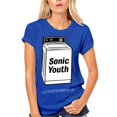 thumbnail image 3 of Nueva camiseta de Sonic Youth, camiseta de banda de rock, camiseta unisex para hombres y mujeres, ropa punk de manga corta, 3 of 5