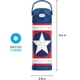 thumbnail image 6 of Thermos 16 oz. Kid's Funtainer Stainless Steel Water Bottle - Captain America Brave New, 6 of 6