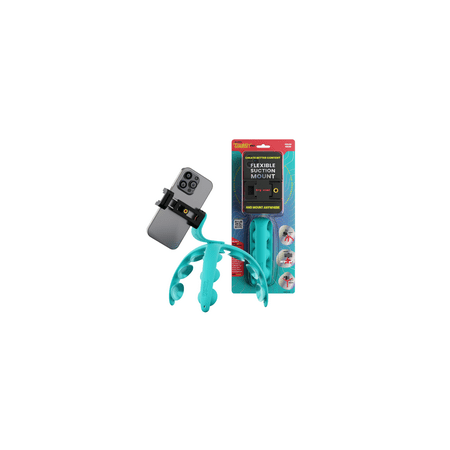 Tenikle - PRO Bendable Suction Cup Tripod Mount - Teal