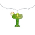 thumbnail image 6 of Northlight Cocktail Glasses Patio Light Set - Multi-Color - 7.25' White Wire - 10ct, 6 of 7