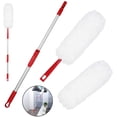 thumbnail image 1 of Microfiber Duster with Extension Pole and 1pcs Extra Washable Refills,Long Reach 66 inches, for Cleaning High Ceiling Fan, Interior Roof, Cobweb, Computer Screens, Car, 1 of 7