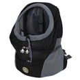 thumbnail image 2 of Mochila para mascotas Ventilación Comodidad Espaciosa Protección del medio ambiente Bonita apariencia Mochilas para perros Negro, 2 of 10
