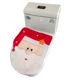 thumbnail image 1 of Christmas Toilet Lid Cover Protective Decorative Santa Toilet Seat Lid Cover, 1 of 5