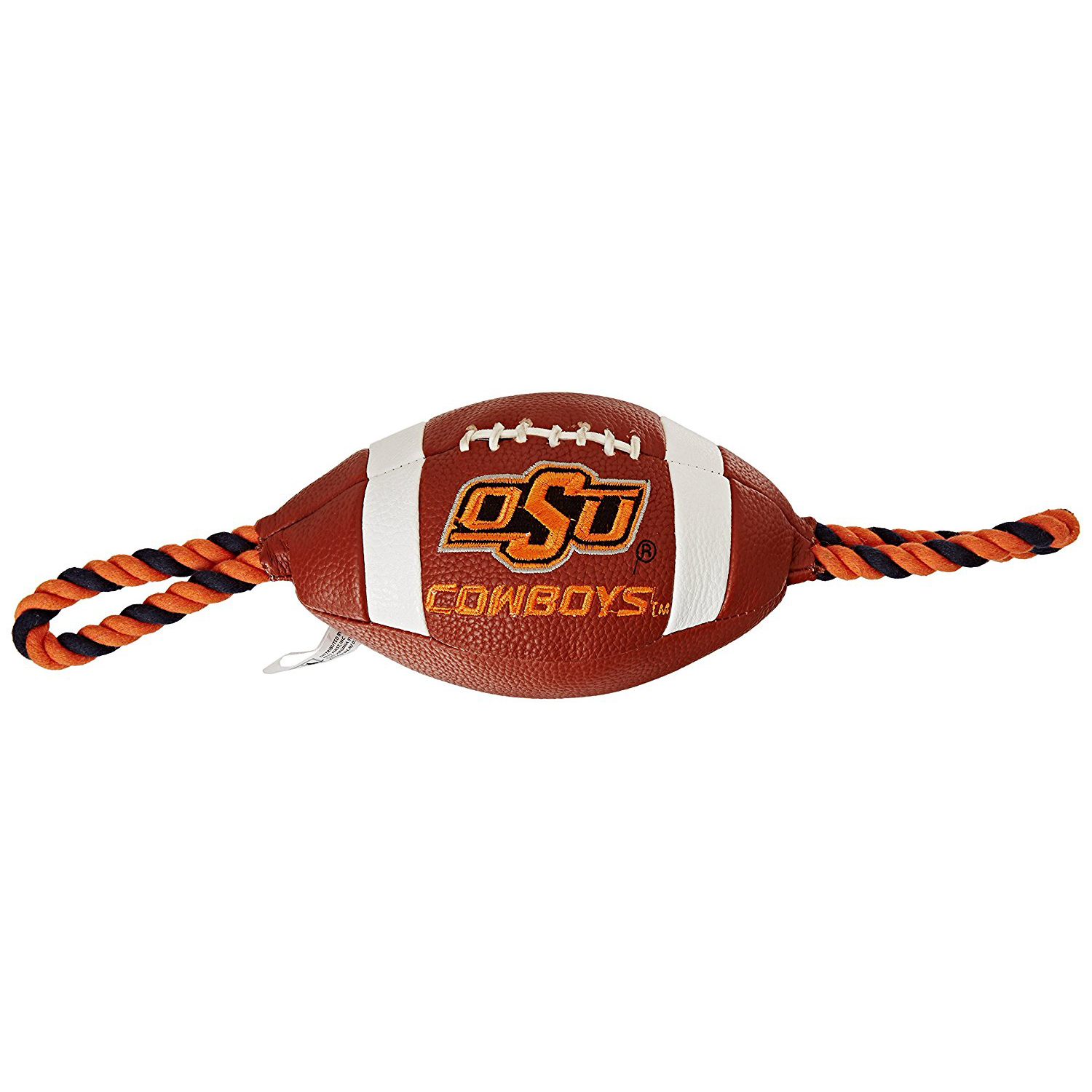 Pets First Collegiate Oklahoma State Cowboys Pebble Grain Football Dog