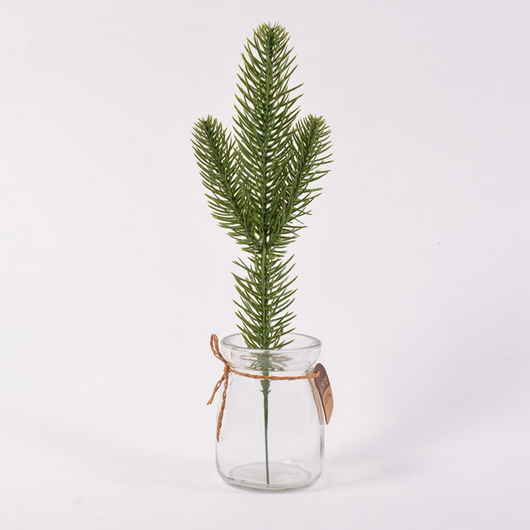  42Cm Pine Tree Branches-Pine Branches for Decorating-Artificial  Pine Branches-Artificial Pine Branches Craft-Artificial Flower for Home  Decor Indoor-Home Decor Accessories-Vintage Christmas Decor (1) : Home &  Kitchen